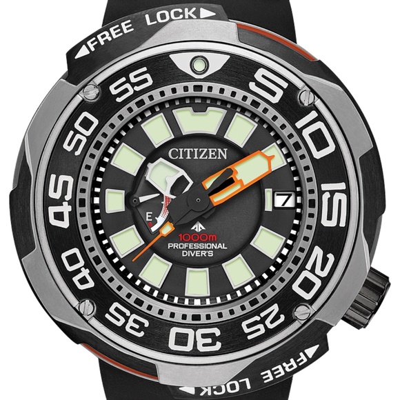NEW Citzen BN7020-17E Promaster 1000M Professional Diver Super Titanium Watch